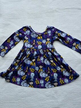 Bamboo Long Sleeve Coraline Dress- Statnco